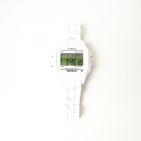 【送料無料】 TIMEX タイメックス クラシック・タイル コレクション クラシックデジタルウォッチ TW2V20100 メンズ F ホワイト