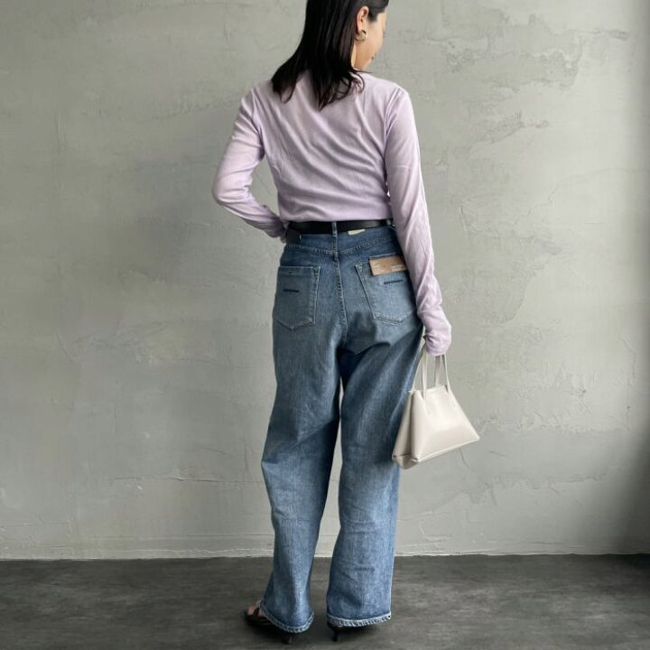 楽天市場】【送料無料】 YANUK ヤヌーク ルーズストレート JOAN  