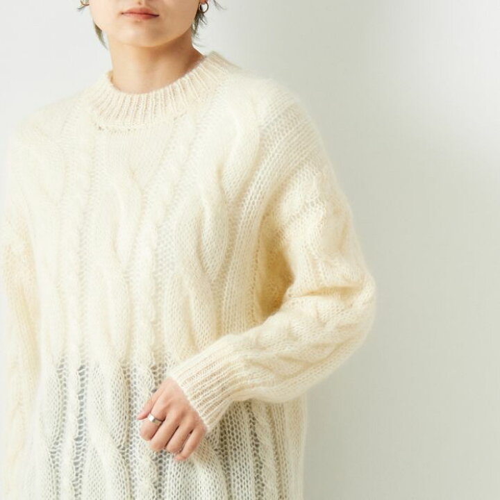 楽天市場】【送料無料】 TICCA ティッカ モヘアケーブルプルオーバー 