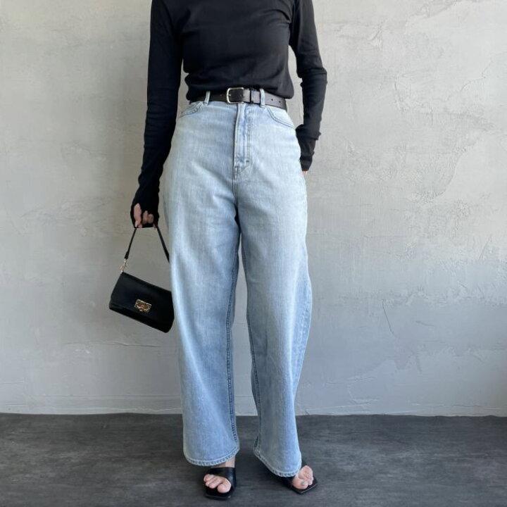 楽天市場】【送料無料】 YANUK ヤヌーク ルーズストレート JOAN 