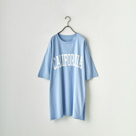 FLAVOR TEE フレーバーティ CALIFORNIA プリントTシャツ 23103B05 レディース トップス 半袖 F ブルー/ブラック