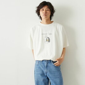 【送料無料】 REMI RELIEF レミレリーフ 別注 20天竺プリントTシャツ CHANGE RN24329257-JF メンズ トップス 半袖 M ホワイト