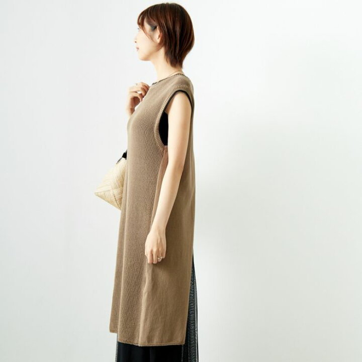楽天市場】【送料無料】 CHIGNON シニヨン 2WAYロングベスト 9743 