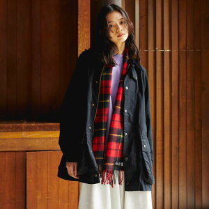 �y���������z Barbour �o�u�A�[ �ʒ� BEAUFORT �r���[�t�H�[�g�W���P�b�g MCAS149-JF ���f�B�[�X �A�E�^�[ S/M �u���b�N/�I���[�u