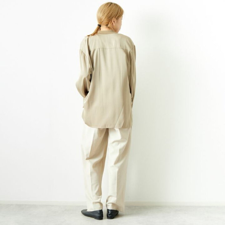 楽天市場】【送料無料】 CHIGNON シニヨン ブルゾンシャツ 1644-018KK 