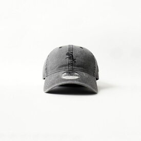 【予約商品】【店内全品送料無料】 NEW ERA ニューエラ 別注 9TWENTY ホワイトソックスロゴ アシッドウォッシュ加工 キャップ 14329664-JF メンズ 帽子 2024SS F ブラック