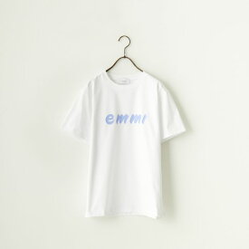 【送料無料】 emmi エミ ペイントemmiロゴTシャツ 13WCT241094 レディース トップス 半袖 2024SS F 全3色