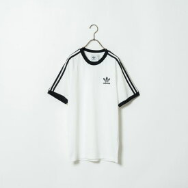 【送料無料】 adidas Originals アディダス オリジナルス アディカラークラシックス スリーストライプスTシャツ BVB48 レディース トップス 半袖 2024SS S/M ホワイト/ブラック