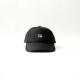 【送料無料】 RVCA ルーカ VICES スナップバックキャップ BE041-923 メンズ 帽子 2024SS F ブラック/イエロー