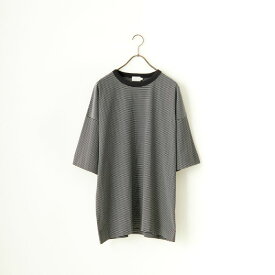 【送料無料】 HANDVAERK ハンドバーク 60/2 ショートスリーブ ニュービッグTシャツ 6536 メンズ トップス 半袖 2024SS M/L ブラック/ホワイト