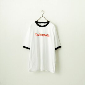 【送料無料】 COTTON PAN コットンパン TECHNOPOLIS Tシャツ CT-007 メンズ トップス 半袖 2024SS XL ホワイト