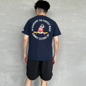 【送料無料】 The Endless Summer エンドレスサマー 別注 サークルBUHI バックプリントTシャツ FH-24574502-JF メンズ トップス 半袖 2024SS M-XL 全4色