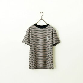 【送料無料】 FIDELITY フィデリティ マルチボーダーTシャツ FH-24575408 レディース トップス 半袖 2024SS F ブラック/カーキ