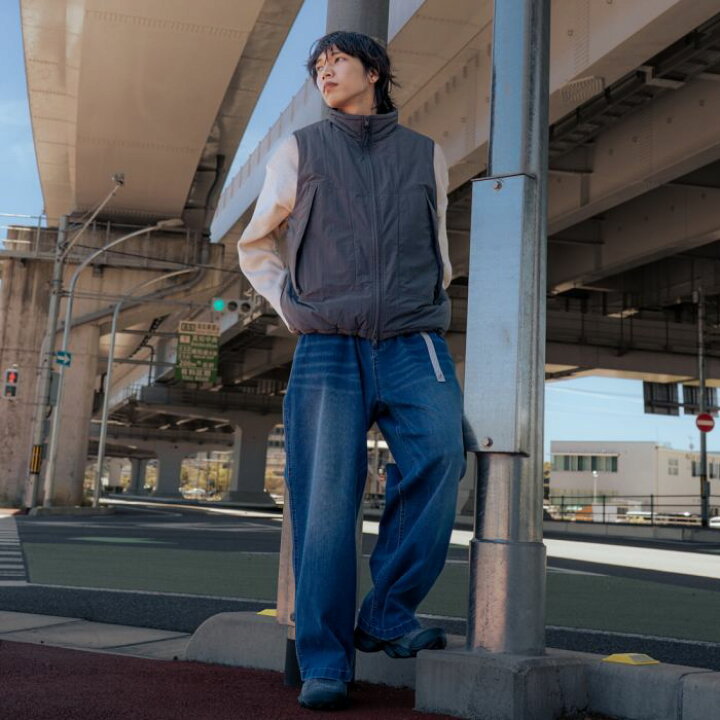 楽天市場】【送料無料】 GRAMiCCi グラミチ 別注 ワイドデニムパンツ 