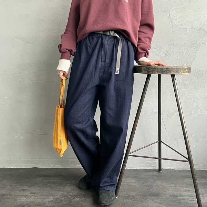 楽天市場】【送料無料】 GRAMiCCi グラミチ 別注 ワイドデニムパンツ 