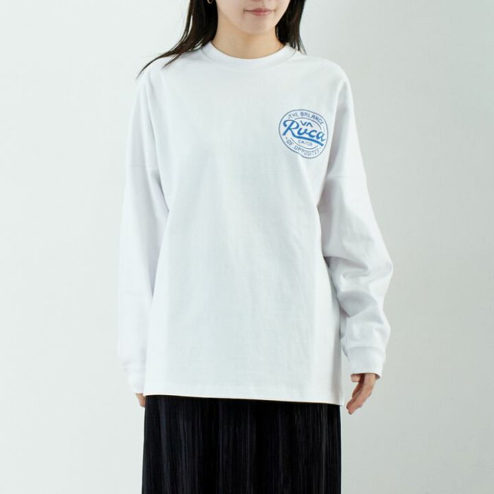 楽天市場】RVCA ルーカ スクリプトシールド ロングスリーブTシャツ 