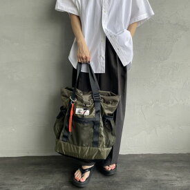 【店内全品送料無料】 CARIBOU Mountaineering カリブーマウンテニアリング 別注 2WAYバックパック CB24-AC-IN5-JF レディース 鞄 2025SS F カーキ/ブラック