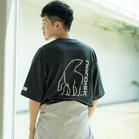 【送料無料】 NORDISK ノルディスク 別注 バックロゴプリントTシャツ NU11504-JF メンズ トップス 半袖 2025SS M-XL 全3色