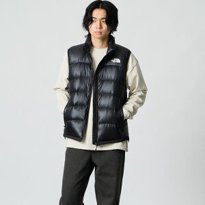 �y���������z THE NORTH FACE �U �m�[�X�t�F�C�X �A�R���J�O�A�x�X�g ND92452 �����Y �A�E�^�[ 2026AW M/L �u���b�N/�O���[