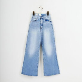 【送料無料】 BIG JOHN ビッグジョン ワイドフレアカットデニム MML203N レディース ボトムス デニムパンツ 2026SS XXS-M ブルー