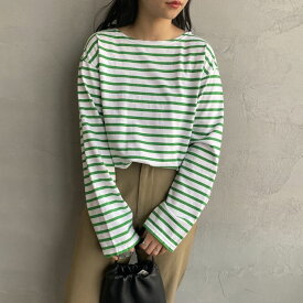 【送料無料】 THE SHINZONE ザ シンゾーン マリンボーダーTシャツ 19SMSCU93 レディース トップス 長袖 コットン F 全3色
