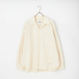 【店内全品送料無料】 ARMY TWILL SANFORIZED アーミーツイル サンフォライズド コットンリネンユーティリティシャツ AM-2617005 メンズ トップス 長袖 2026SS M/L ホワイト/ピンク
