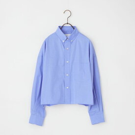 【送料無料】 TICCA ティッカ ショートボタンダウンシャツ TBFS-004 レディース トップス 長袖 2026SS F ブルー/ブラック
