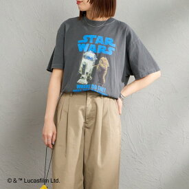 【送料無料】 GOOD ROCK SPEED グッドロックスピード 別注 / STAR WARS / プリントTシャツ INTN-074-JF レディース トップス 半袖 2026SS M グレー
