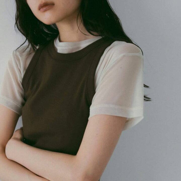 楽天市場】【送料無料】 anuke アンヌーク シアーチュールTシャツ 