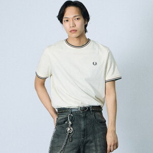 �y���������z FRED PERRY �t���b�h�y���[ �c�C���e�B�b�v �V���[�g�X���[�uT�V���c M1588V �����Y �g�b�v�X ���� 2026SS M-XL �S10�F