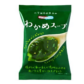 【送料一律540円】わかめスープ　6.4g×10食　コスモス食品