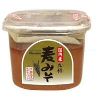 国内産立科麦みそ　650g　オーサワジャパン