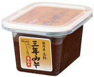 国内産立科三年みそ（米）　300g　オーサワジャパン
