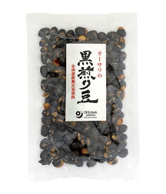 【送料一律200円】北海道産黒煎り豆　60g（オーサワジャパン）