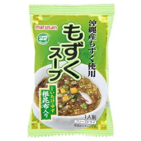 【送料一律540円】もずくスープ　3.8g×10袋セット（マルサン）