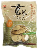 【20個セット】玄米このは　うす塩味　80g（アリモト）
