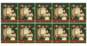 �i10���Z�b�g�j�ܖ����X �����h�̃J���[ �`�L�� ���h 180g�i�����A1�l�O�j×10���i�o������E�܂Ƃߔ����j�i���g���g �`�L���J���[ ���g�� �吳���}�� ���� ���X���� ���Y��� ���˂� �}�b�V