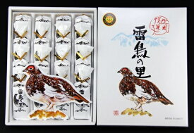 田中屋 雷鳥の里 （1箱・16枚入り）（信州銘菓 欧風焼き菓子 ウエハース）（欧風せんべい クリーム 洋菓子 焼菓子 信州 長野のお菓子 お土産 ギフト 全国こだわりご当地グルメ）