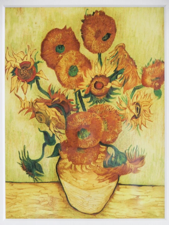 楽天市場】JHA 絵画 インテリア 油絵 額入り 世界の名画 ゴッホ 