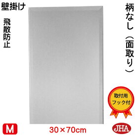 鏡 壁掛け おしゃれ ミラー 壁掛け鏡 ウォールミラー（JHAインテリアミラー）デラックス 柄なし　W300×H700（面取り：15ミリ幅)（飛散防止・壁掛け用）（完全防湿） CM-30X70MF フレームレス ノンフレーム 化粧鏡 玄関 洗面 トイレ 寝室 おしゃれ シンプル