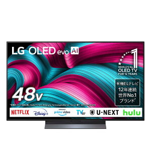 LG(�G���W�[) �L�@EL�e���r OLED48C5PJA [48V�^ /Bluetooth�Ή� /4K�Ή� /BS�ECS 4K�`���[�i�[���� /YouTube�Ή�] �y���������z�y�z���̂� �ݒu�Ȃ� ����n���z