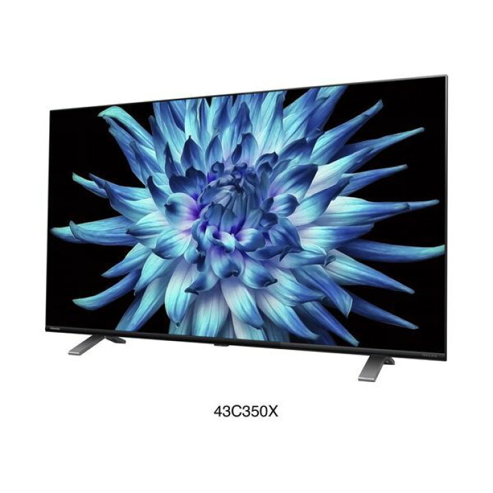 楽天市場】レグザ 43V型 4K 液晶テレビ 43C350X 4Kチューナー内蔵 外 