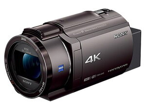 SONY(�\�j�[) 4K �r�f�I�J���� Handycam FDR-AX45A TI (2022�N���f��) �u�����Y�u���E�� �����������[64GB ���w�Y�[��20�{ ��Ԍ��w��u���␳