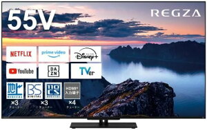 REGZA 55C` t 55Z670N X}[ger Dolby AtmosΉ 2024Nfyzyẑ ݒuȂ nz