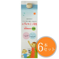 【在庫限り終売 賞味期限2027.01】葉酸入 健康野草酵素飲料 パイカミン88 1000ml×6本 野草 野菜 果物 酵…