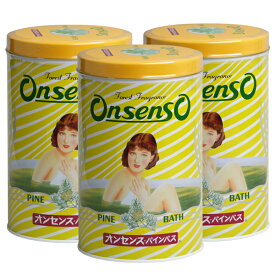 （小袋付）オンセンス パインバス 2.1kg×3缶 （医薬部外品 入浴剤 冷え性 粉末 疲労回復 乾卯） 【送料無料】