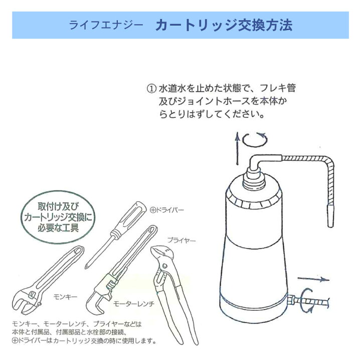 楽天市場】ライフエナジー専用 交換用カートリッジ（パイライフ 