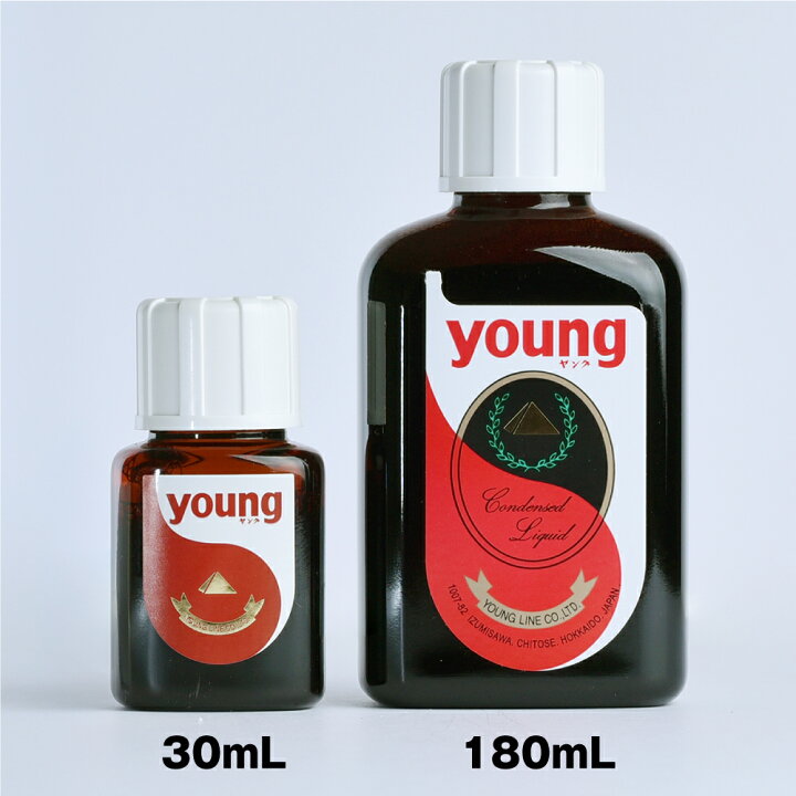 楽天市場】ヤング Young (濃縮液) 180ml （ヤングライン ヤング  