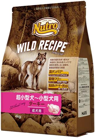 ニュートロ ワイルド レシピ 超小型犬～小型犬用 成犬用 ターキーの商品画像