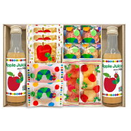 【送料込み】【ポイントアップ中】【送料無料】はらぺこあおむし アップルジュース＆しっとりドーナツ ス…